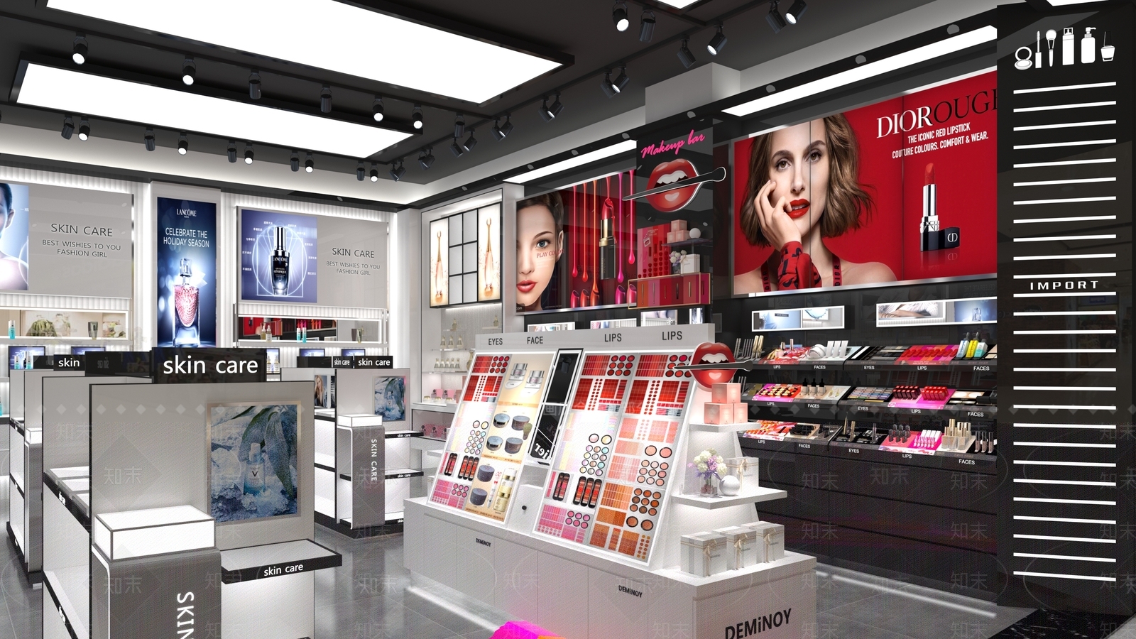 现代化妆品店3D模型下载【ID:1204723476】