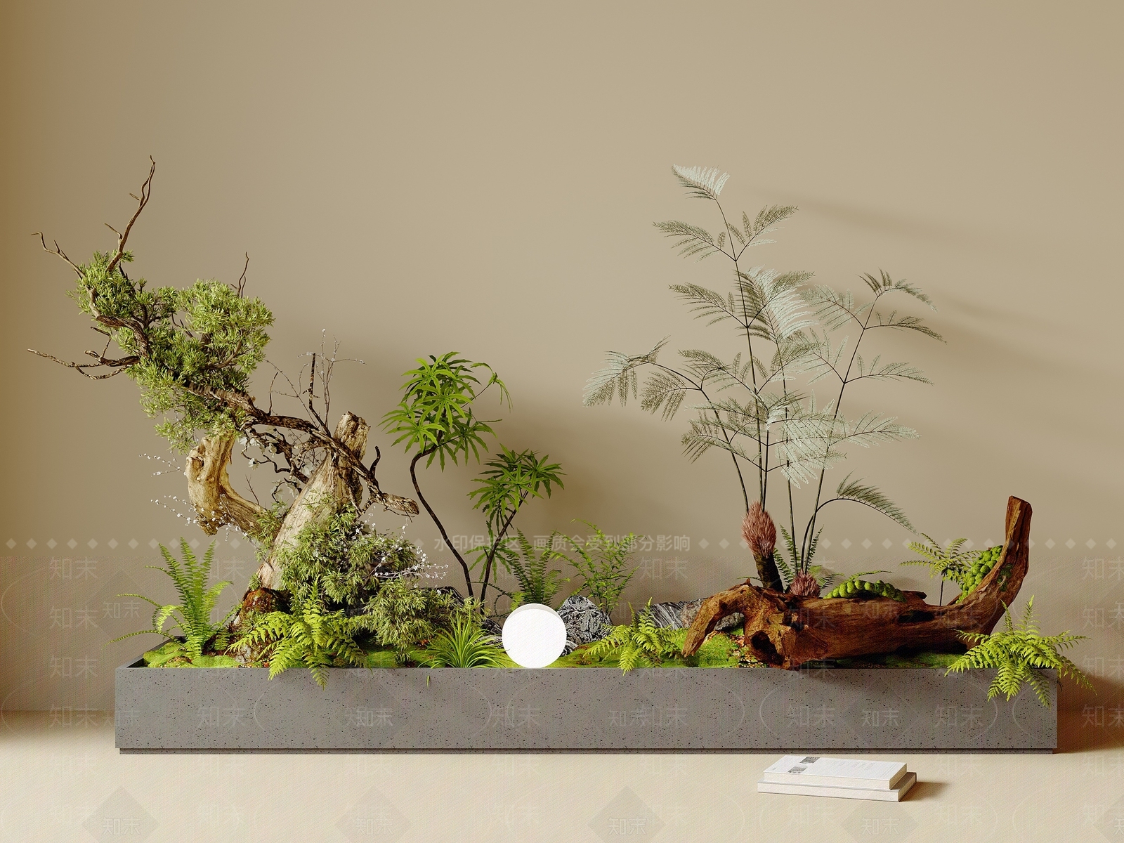 植物堆3D模型下载【ID:1204728690】