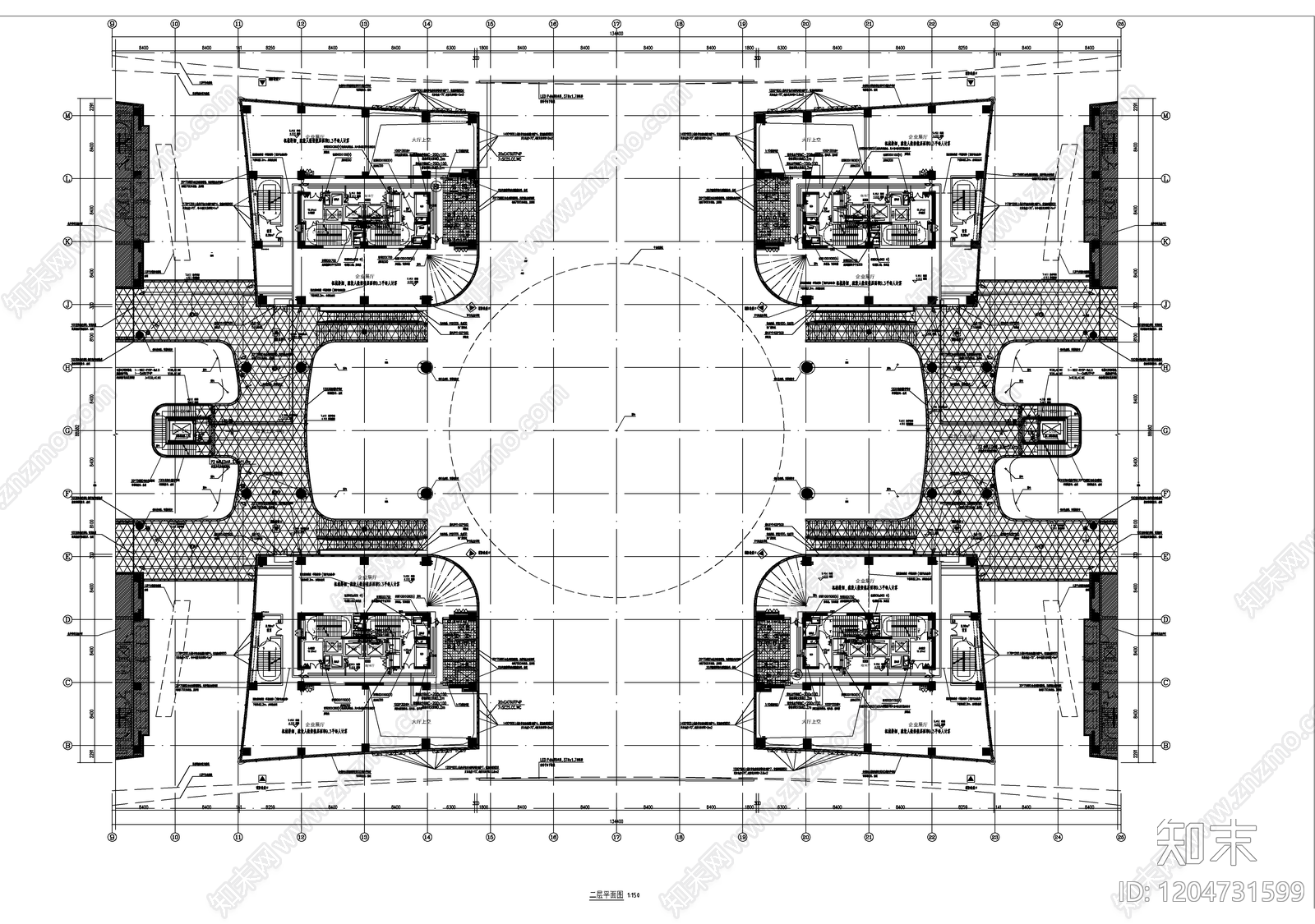 通信网络系统cad施工图下载【ID:1204731599】
