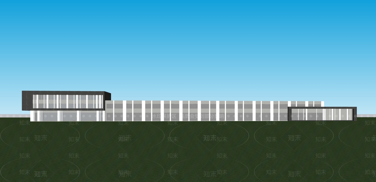 现代厂房SU模型下载【ID:1204753756】