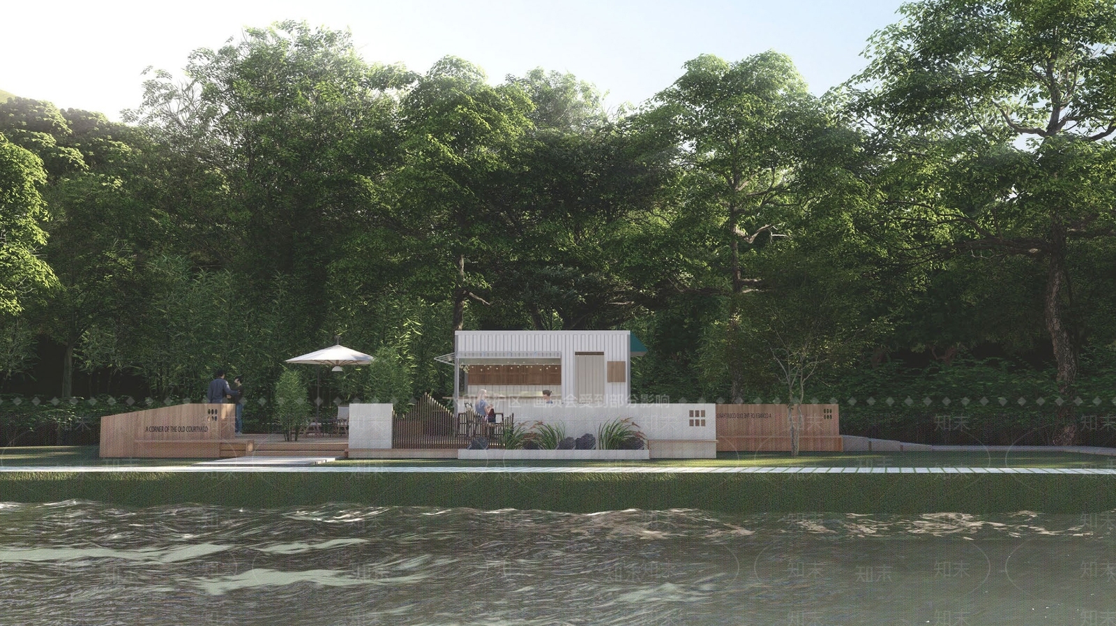 现代极简风格建筑SU模型下载【ID:1204736062】