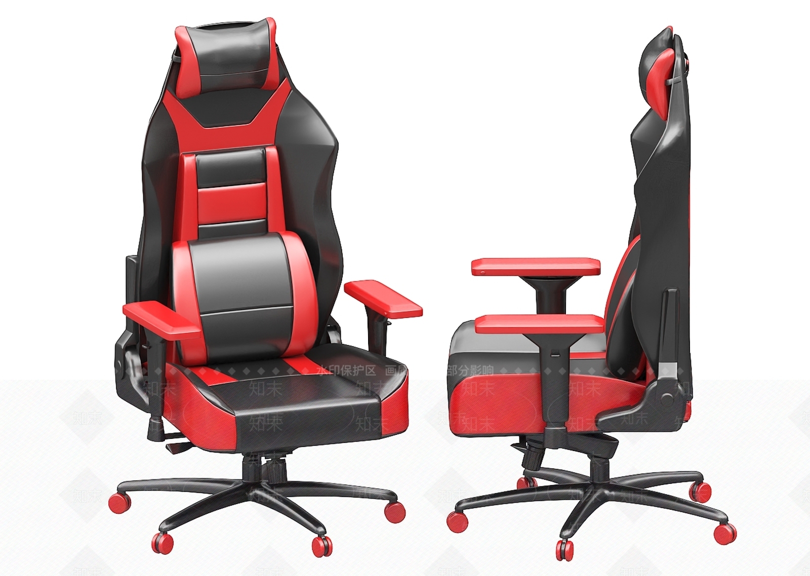 现代办公椅3D模型下载【ID:1204736915】