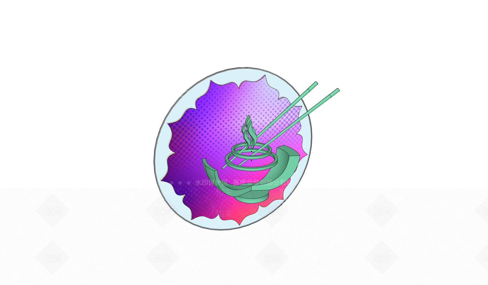 现代其他景观小品SU模型下载【ID:1204744063】