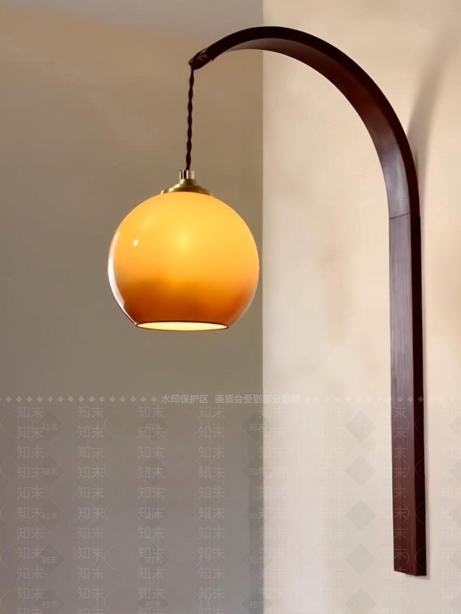 现代中古壁灯3D模型下载【ID:1204746685】