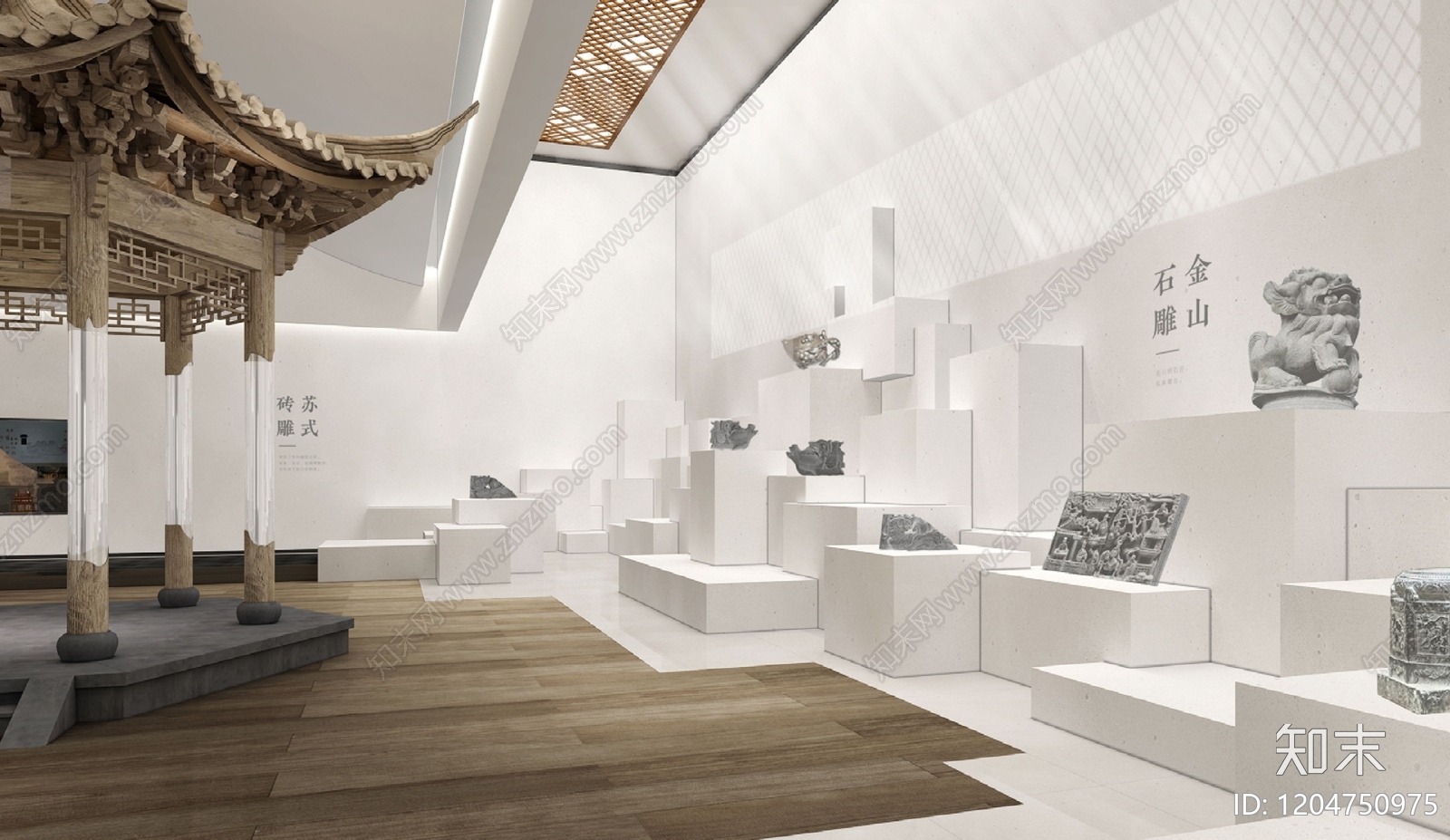 新中式艺术馆下载【ID:1204750975】