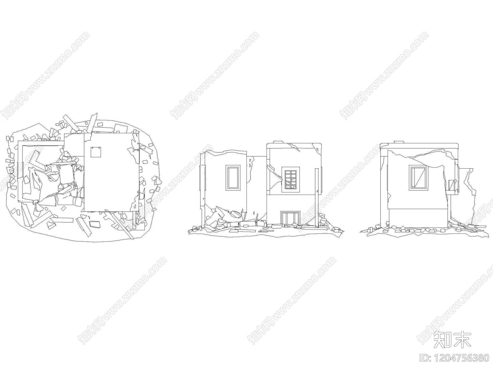现代其他图库施工图下载【ID:1204756380】