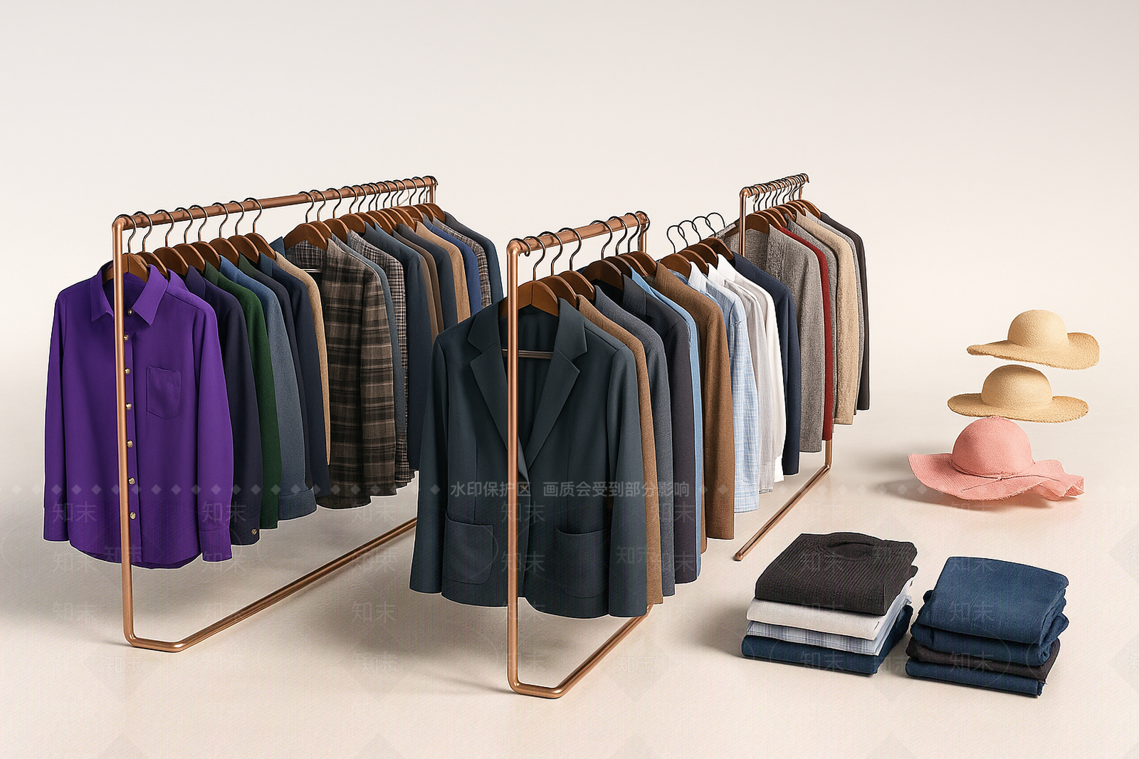 衣服SU模型下载【ID:1204763026】