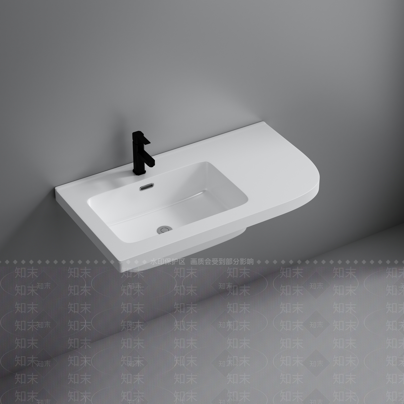 洗手台3D模型下载【ID:1204764404】