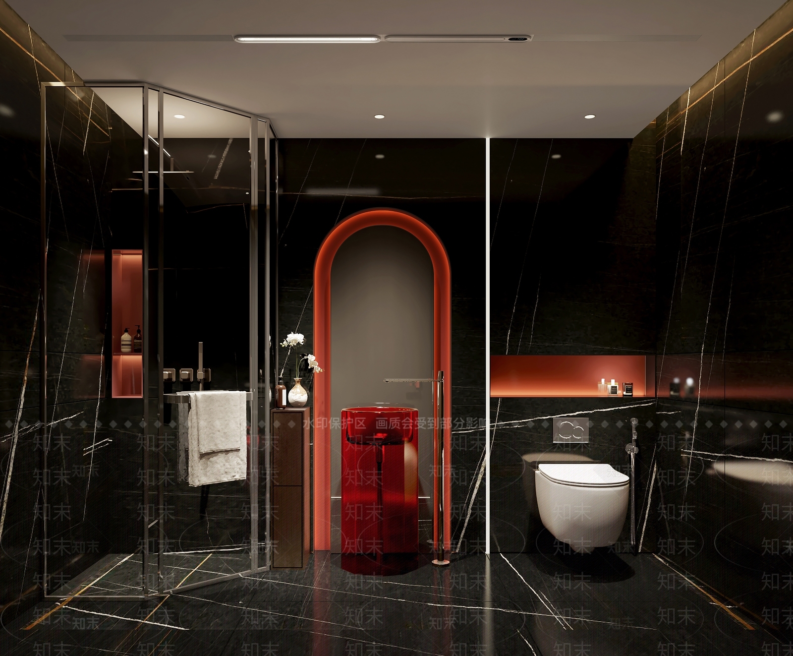 工业现代卫生间3D模型下载【ID:1204772613】