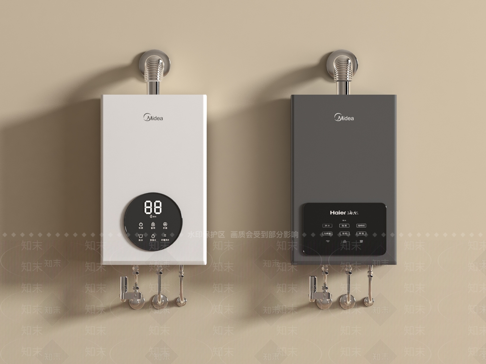 热水器3D模型下载【ID:1204783780】