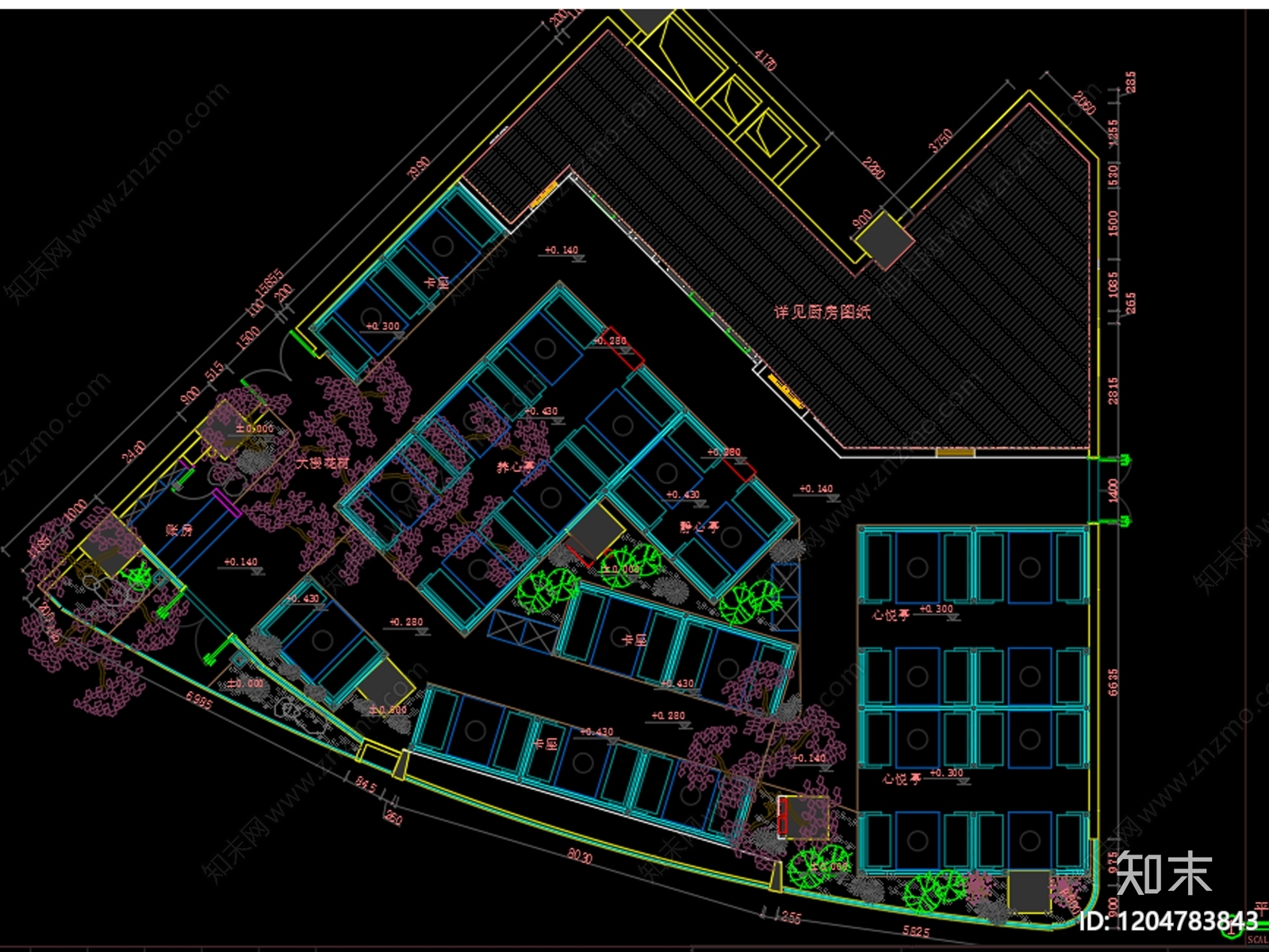 工装平面图施工图下载【ID:1204783843】