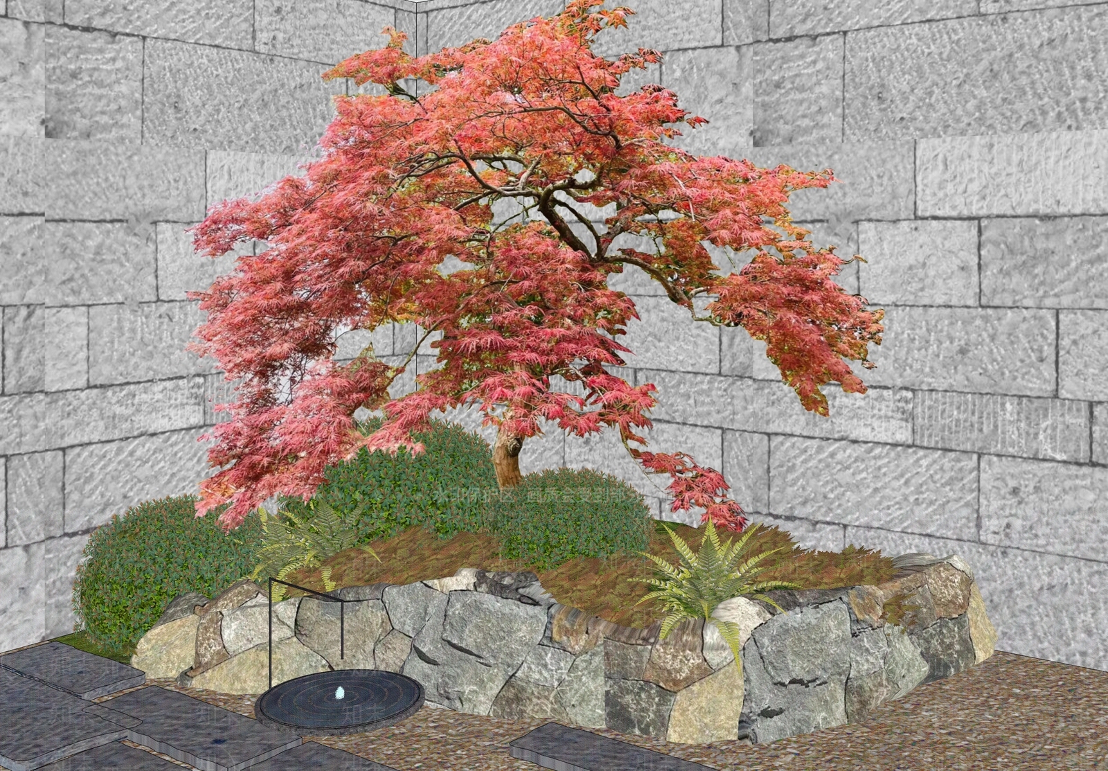 乔木SU模型下载【ID:1204791133】