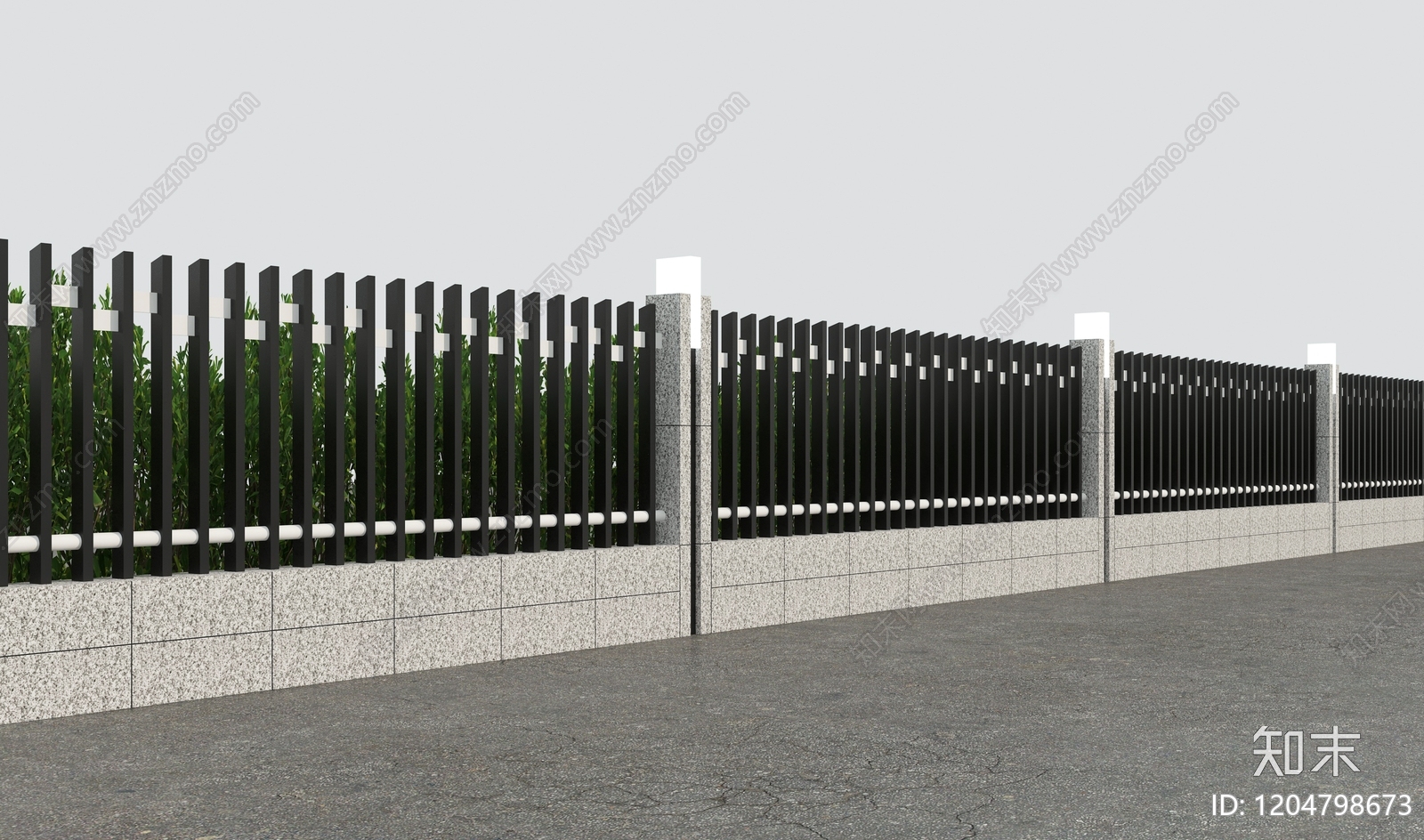 现代栏杆3D模型下载【ID:1204798673】