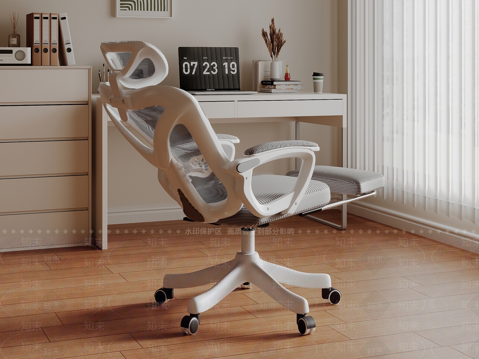 现代简约办公椅3D模型下载【ID:1204803928】
