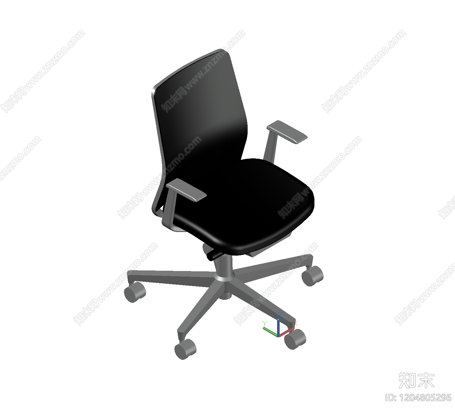 现代桌椅cad施工图下载【ID:1204805296】