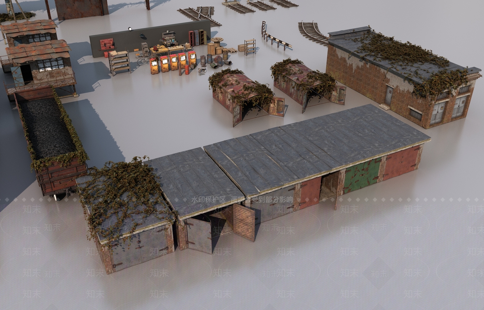 工业设备3D模型下载【ID:1204805812】