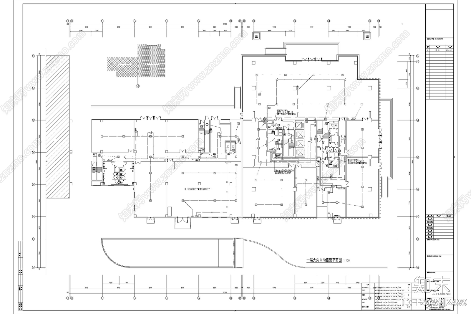 电气图cad施工图下载【ID:1204812499】