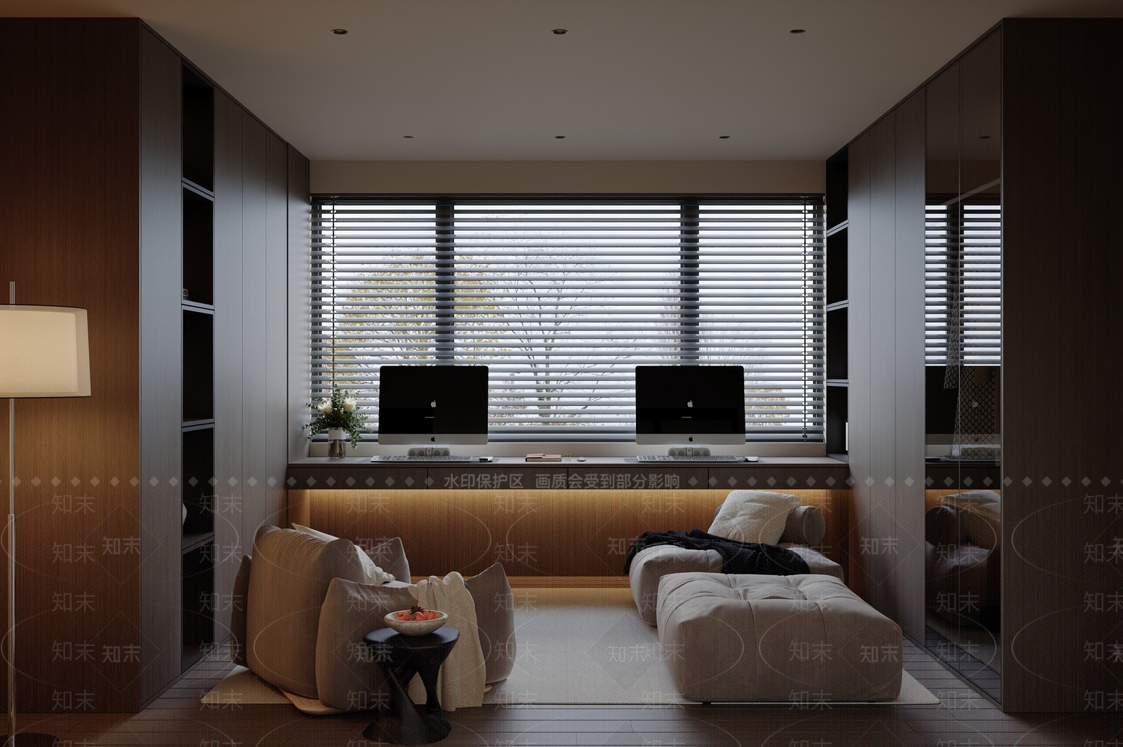 现代衣帽间3D模型下载【ID:1204812155】