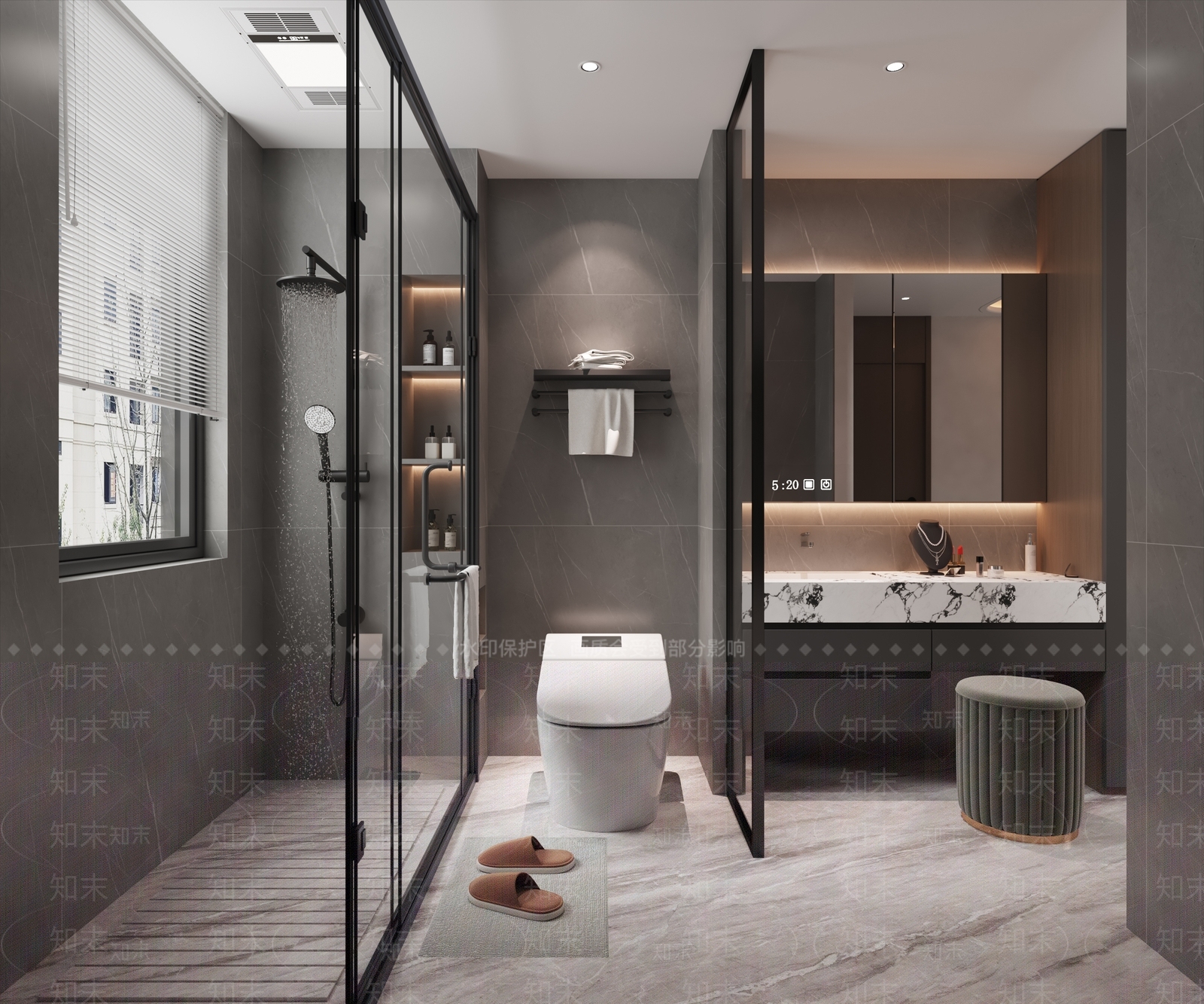 现代客餐厅3D模型下载【ID:1221709495】