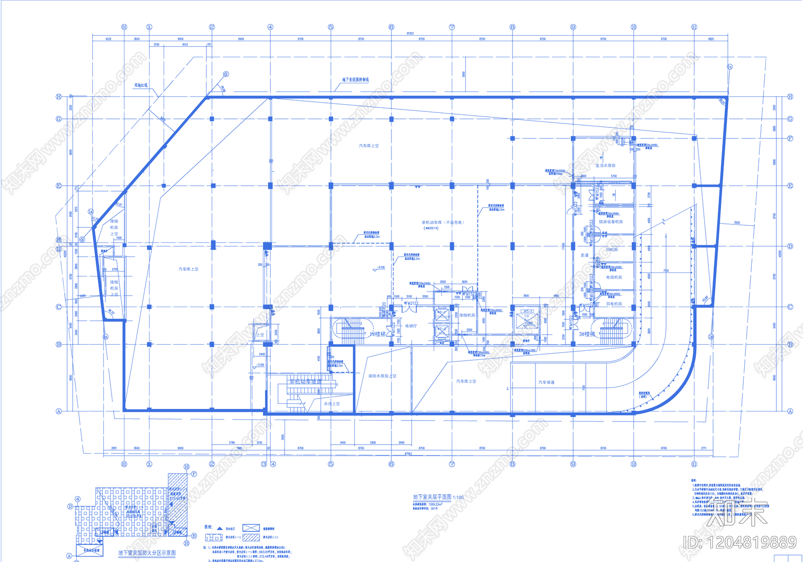 现代其他商业建筑施工图下载【ID:1204819889】