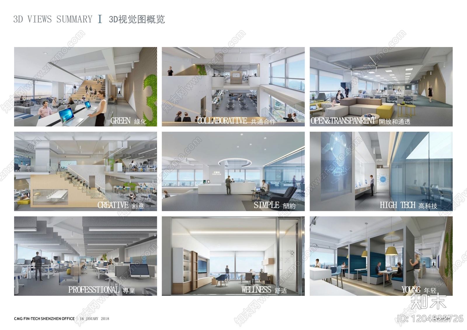 现代办公空间软装下载【ID:1204822726】