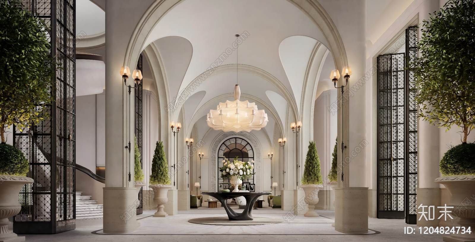 现代售楼处软装下载【ID:1204824734】