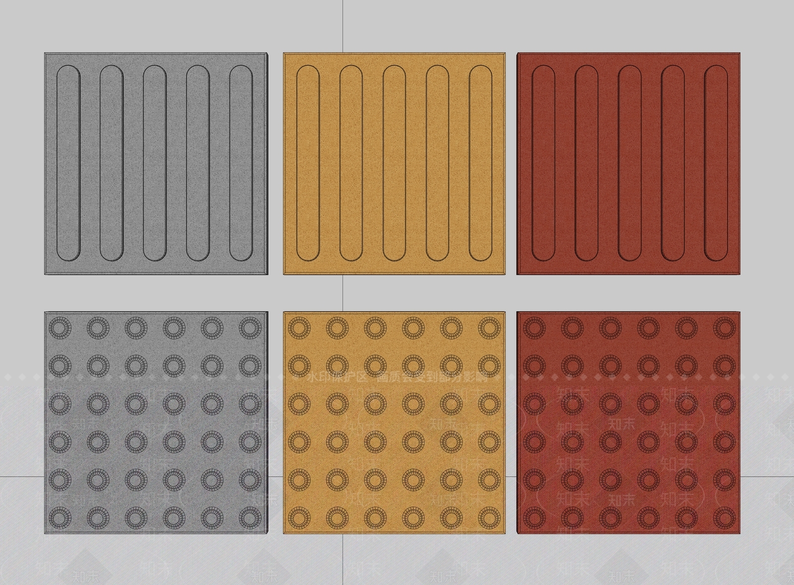 现代人行道路SU模型下载【ID:1204828047】