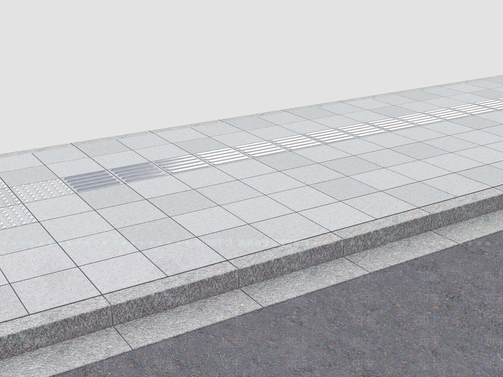 现代人行道路SU模型下载【ID:1204828246】