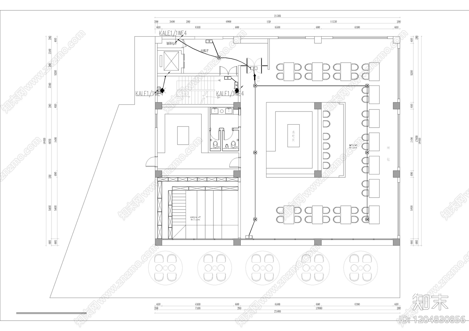 疏散照明系统施工图下载【ID:1204830856】
