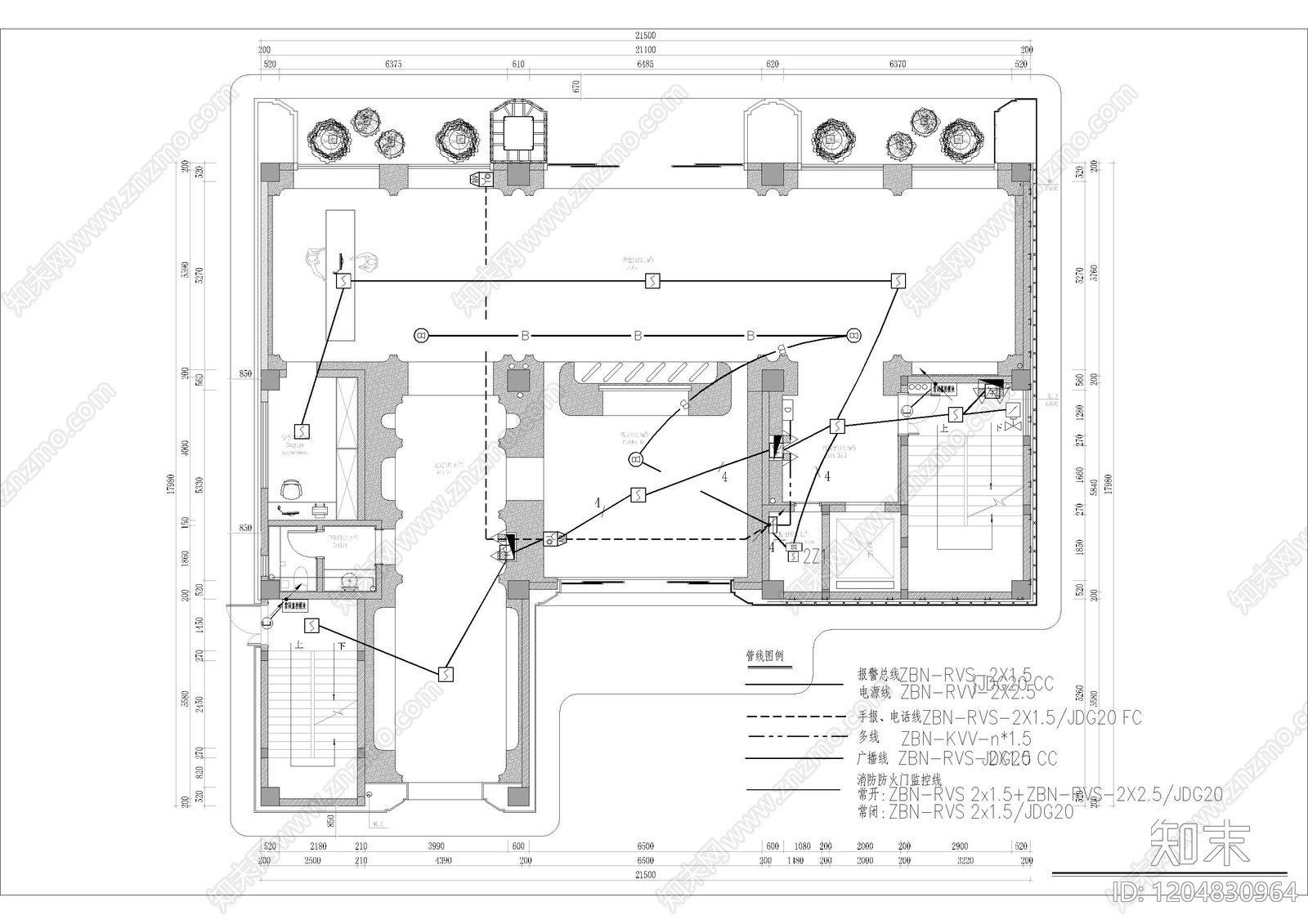 疏散照明系统施工图下载【ID:1204830964】