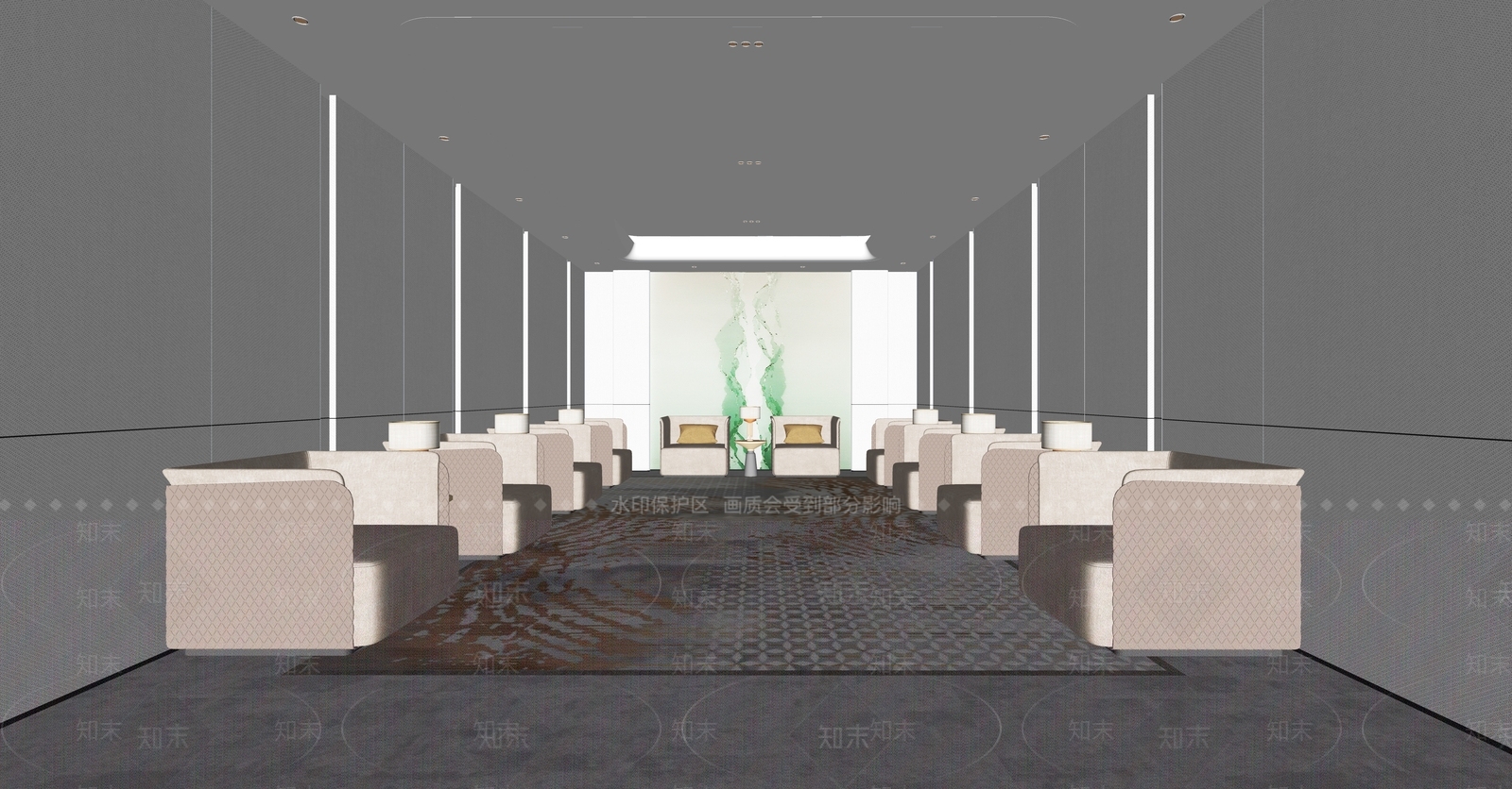 现代其他办公区域SU模型下载【ID:1204845168】
