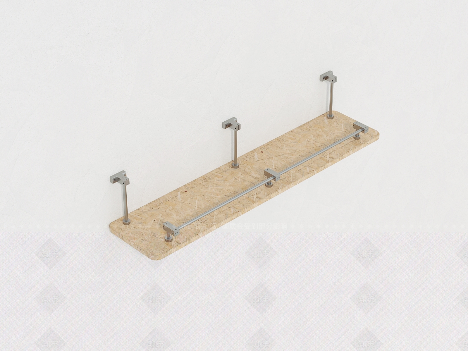 现代置物架3D模型下载【ID:1204847838】