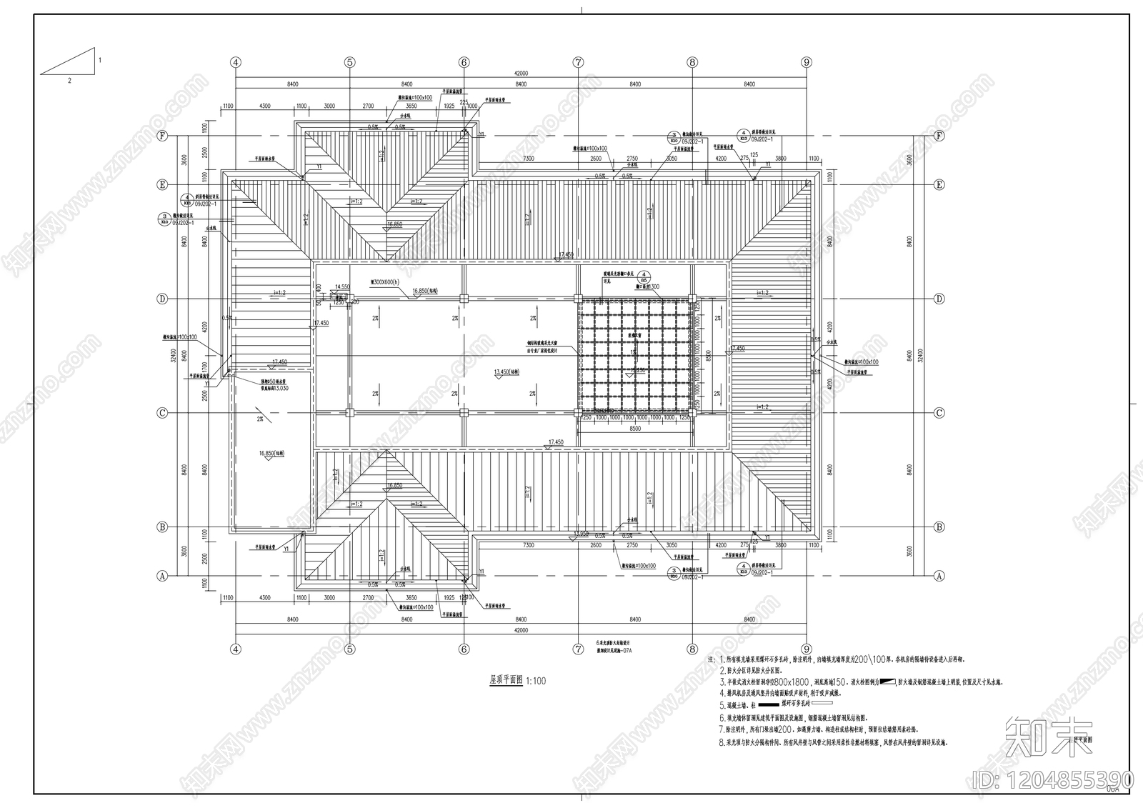 欧式学校建筑cad施工图下载【ID:1204855390】