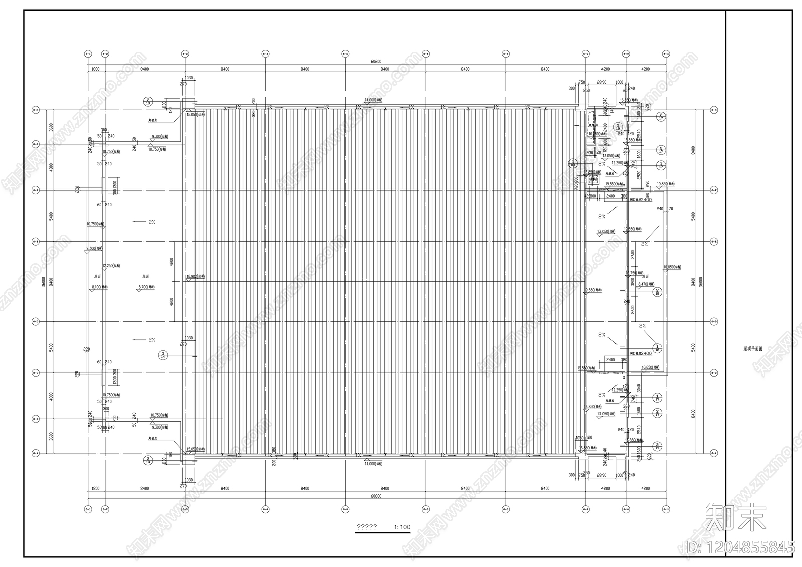 欧式学校建筑cad施工图下载【ID:1204855845】