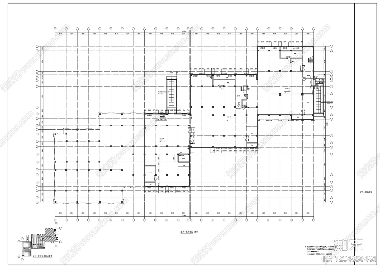 欧式学校建筑cad施工图下载【ID:1204856461】