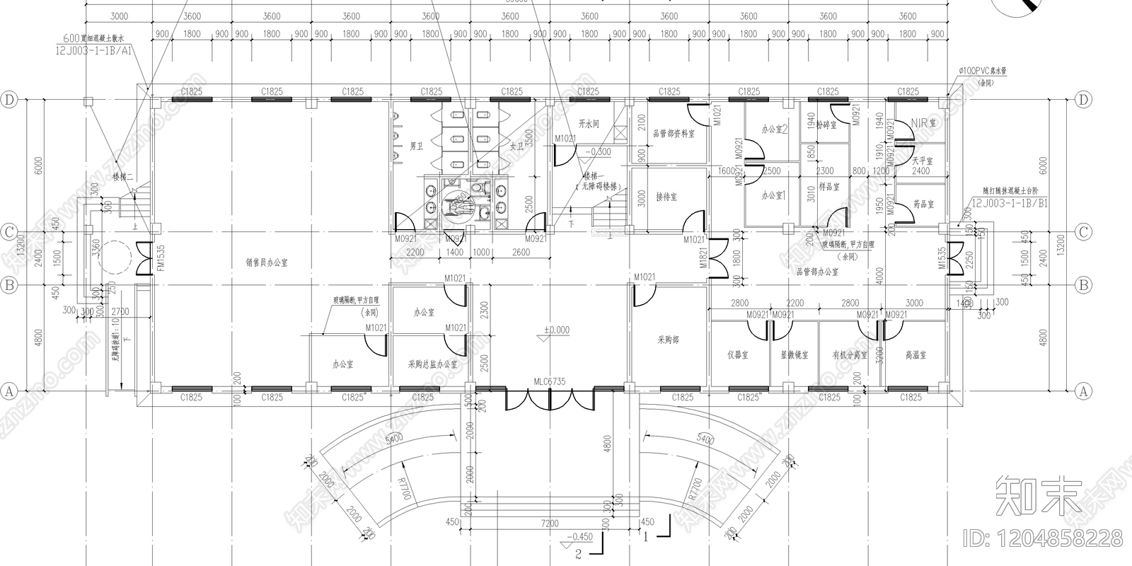 现代其他公共建筑施工图下载【ID:1204858228】