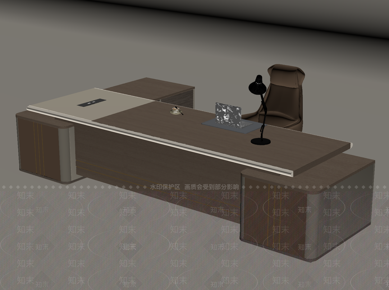 现代办公桌椅SU模型下载【ID:1204862626】