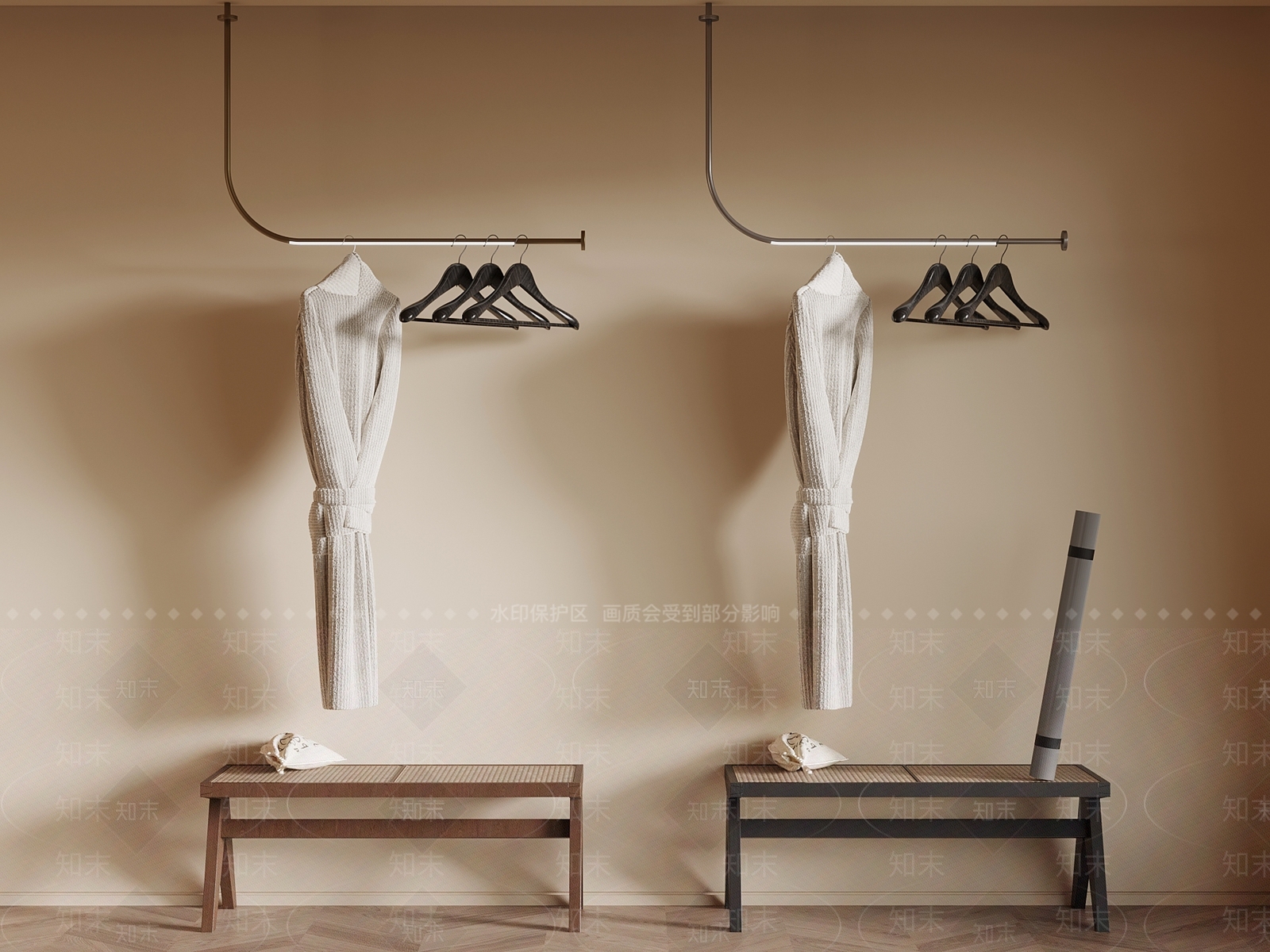 中古换鞋凳3D模型下载【ID:1204863287】