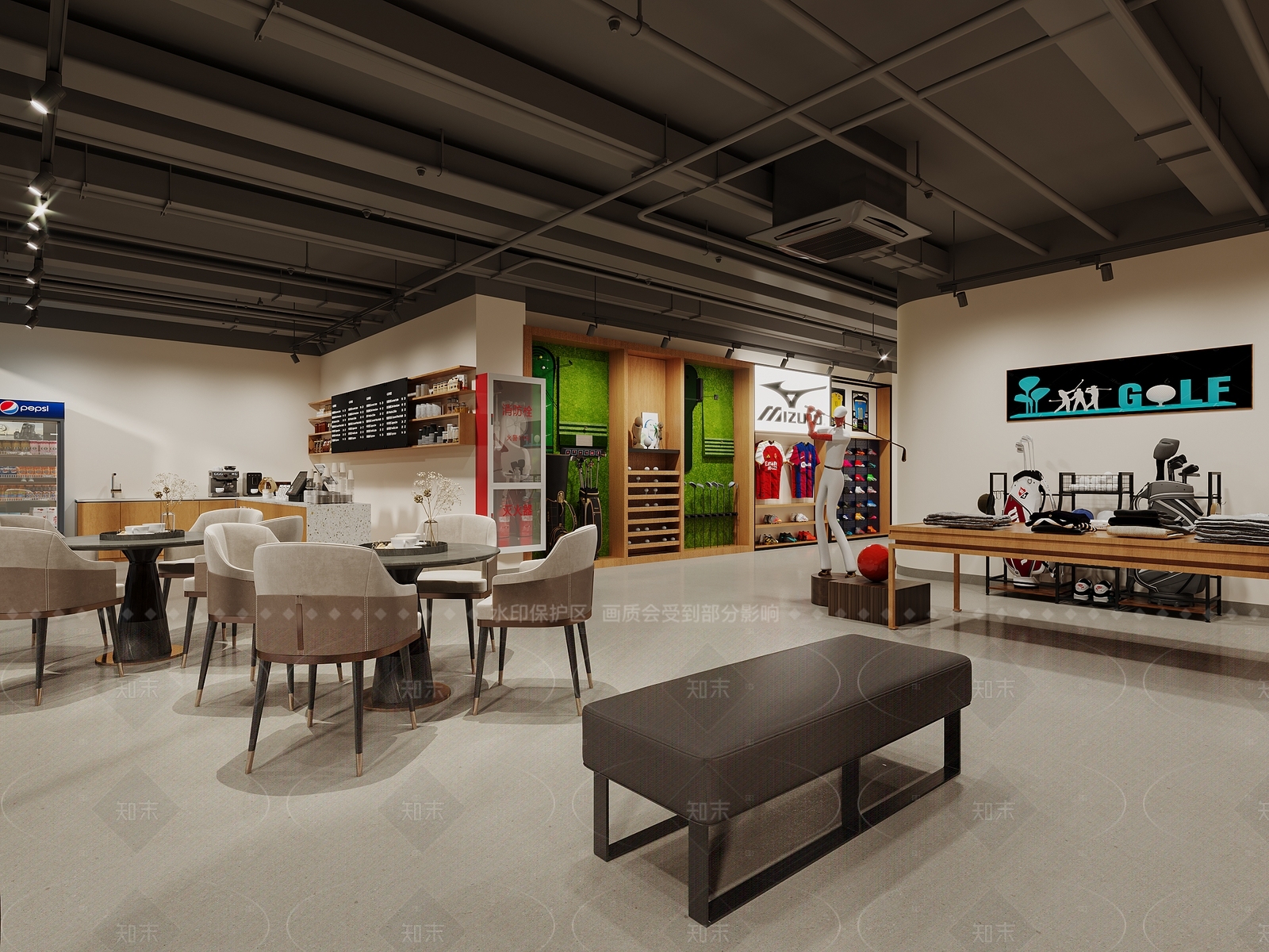 现代其他商业空间3D模型下载【ID:1204915744】