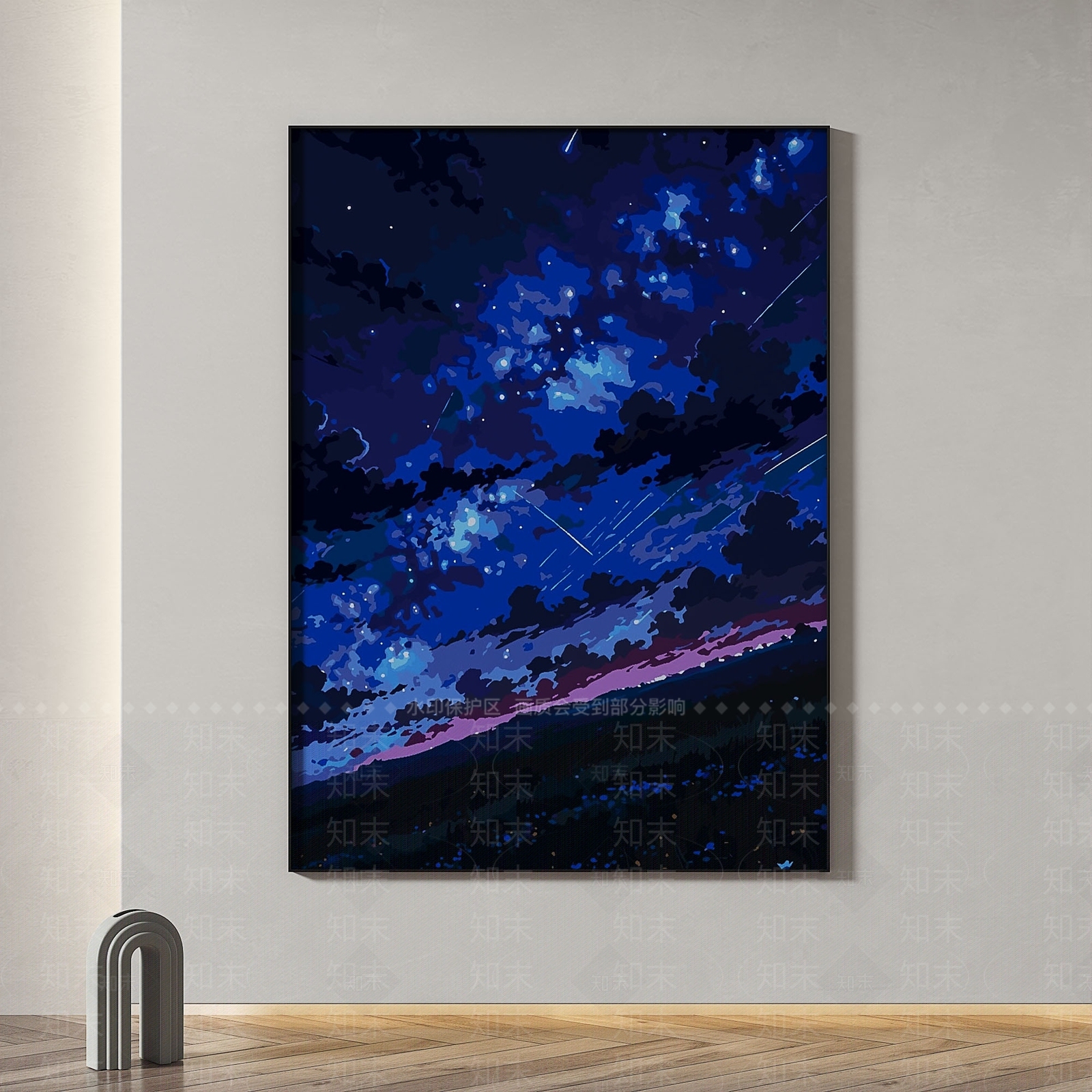 现代简约挂画3D模型下载【ID:1204876196】