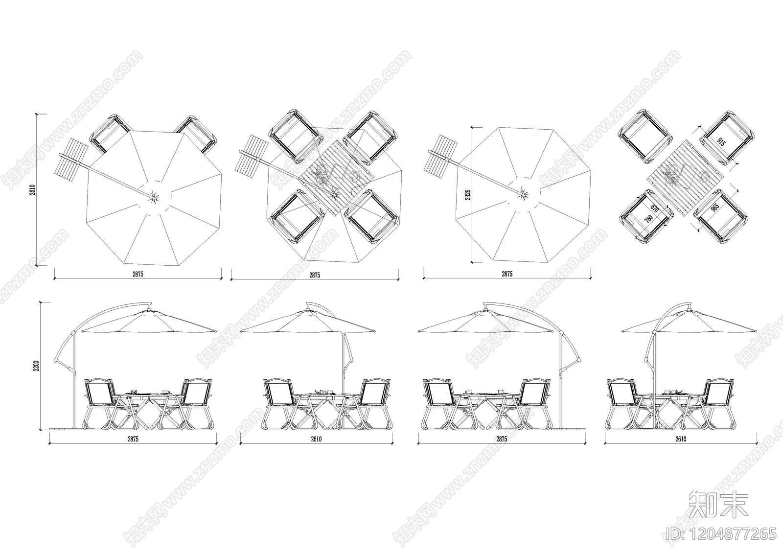 家具三视图施工图下载【ID:1204877265】