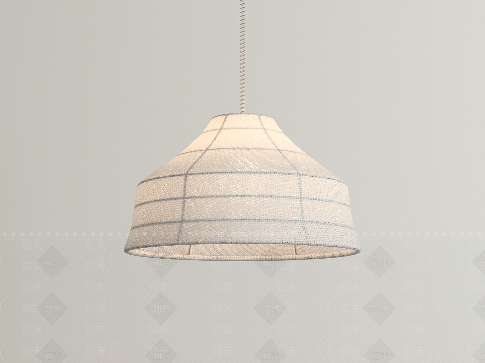 侘寂日式餐厅吊灯3D模型下载【ID:1204881651】