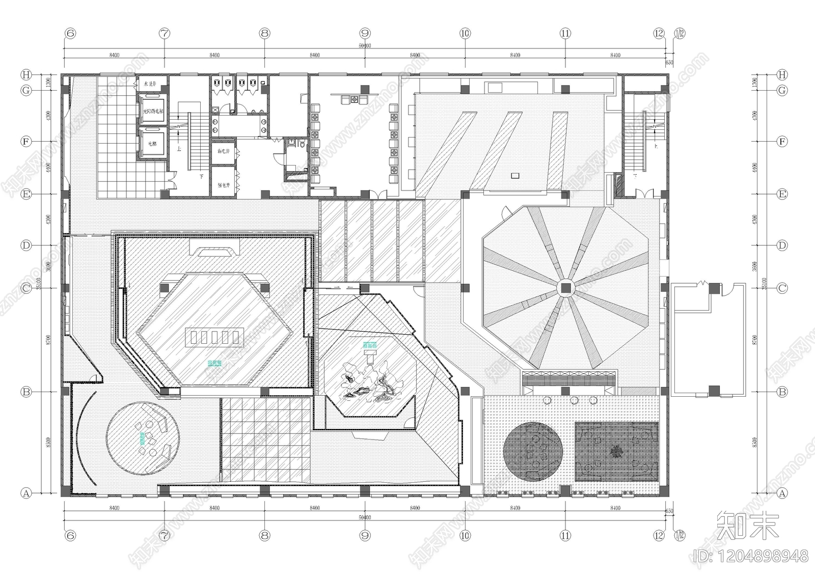 工装平面图施工图下载【ID:1204898948】