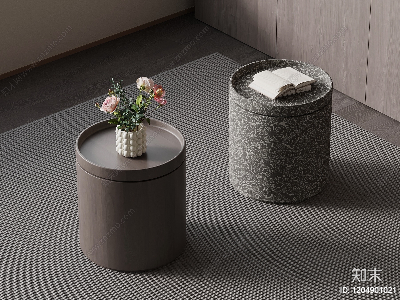 意式边几3D模型下载【ID:1204901021】