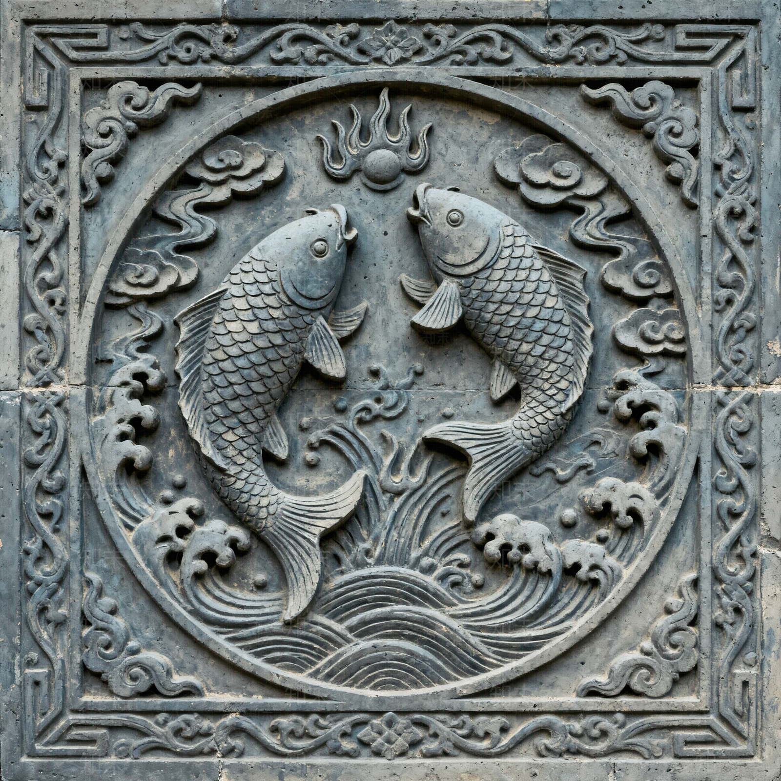 中式石雕贴图下载【ID:1204904411】