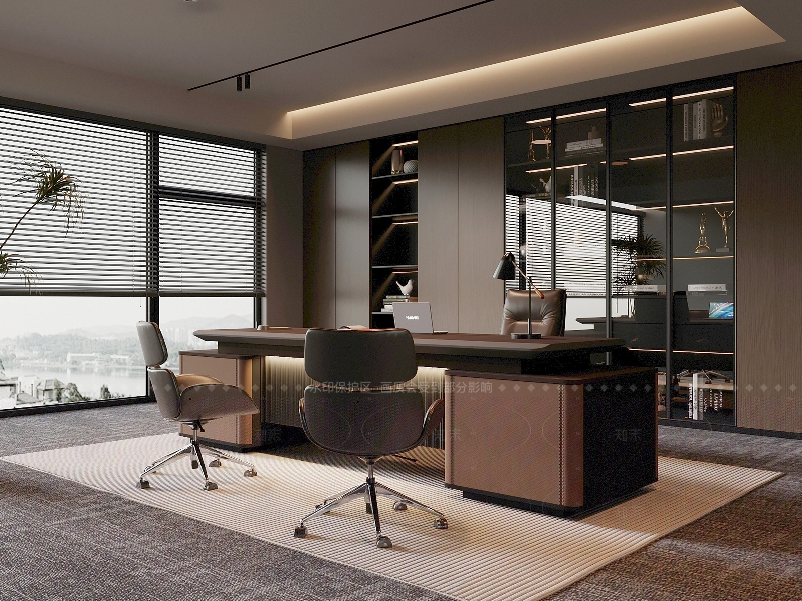 现代办公室SU模型下载【ID:1204905562】