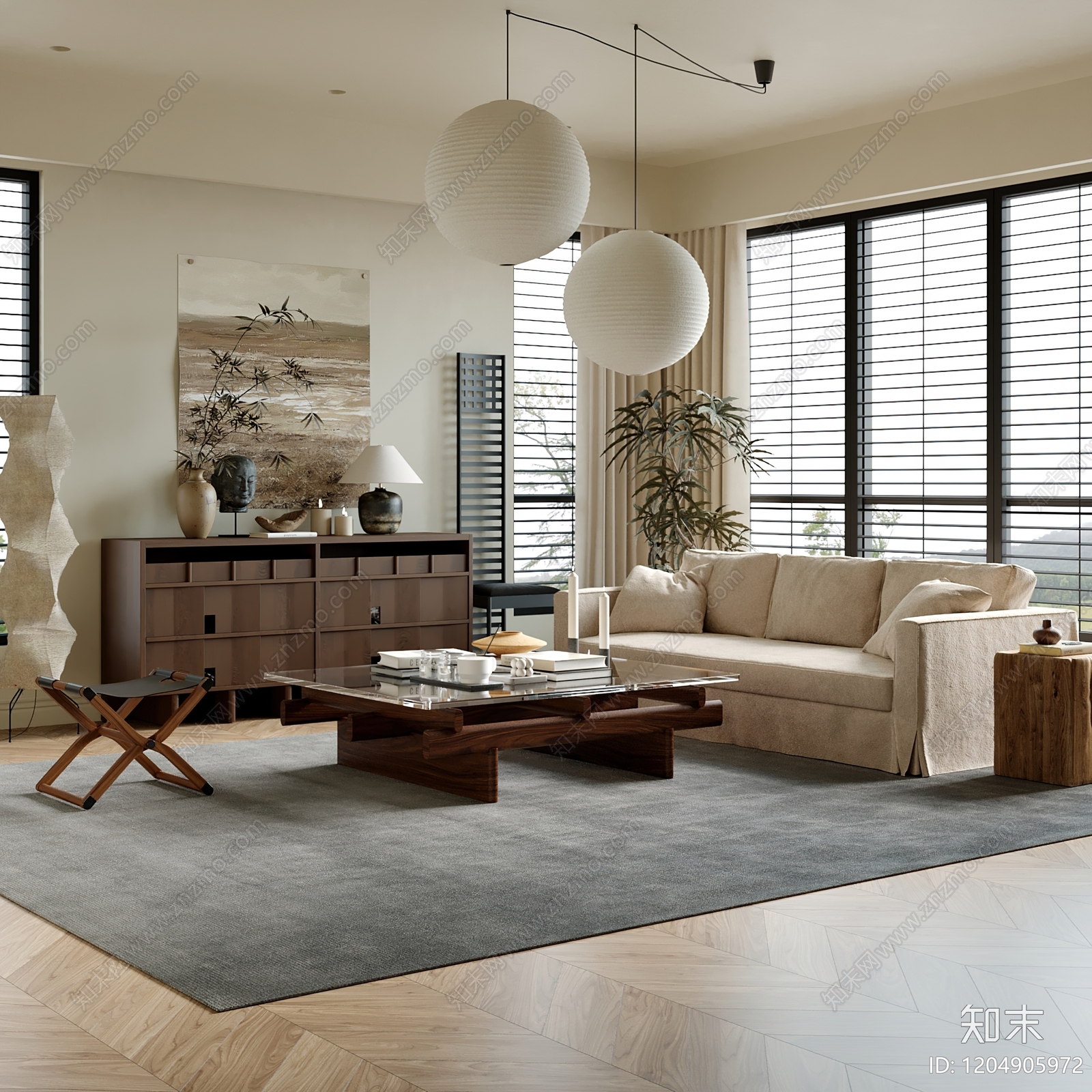 法式中古家居客厅3D模型下载【ID:1204905972】