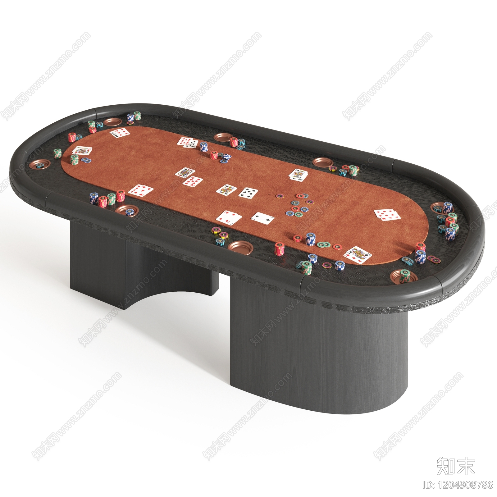麻将桌3D模型下载【ID:1204908786】