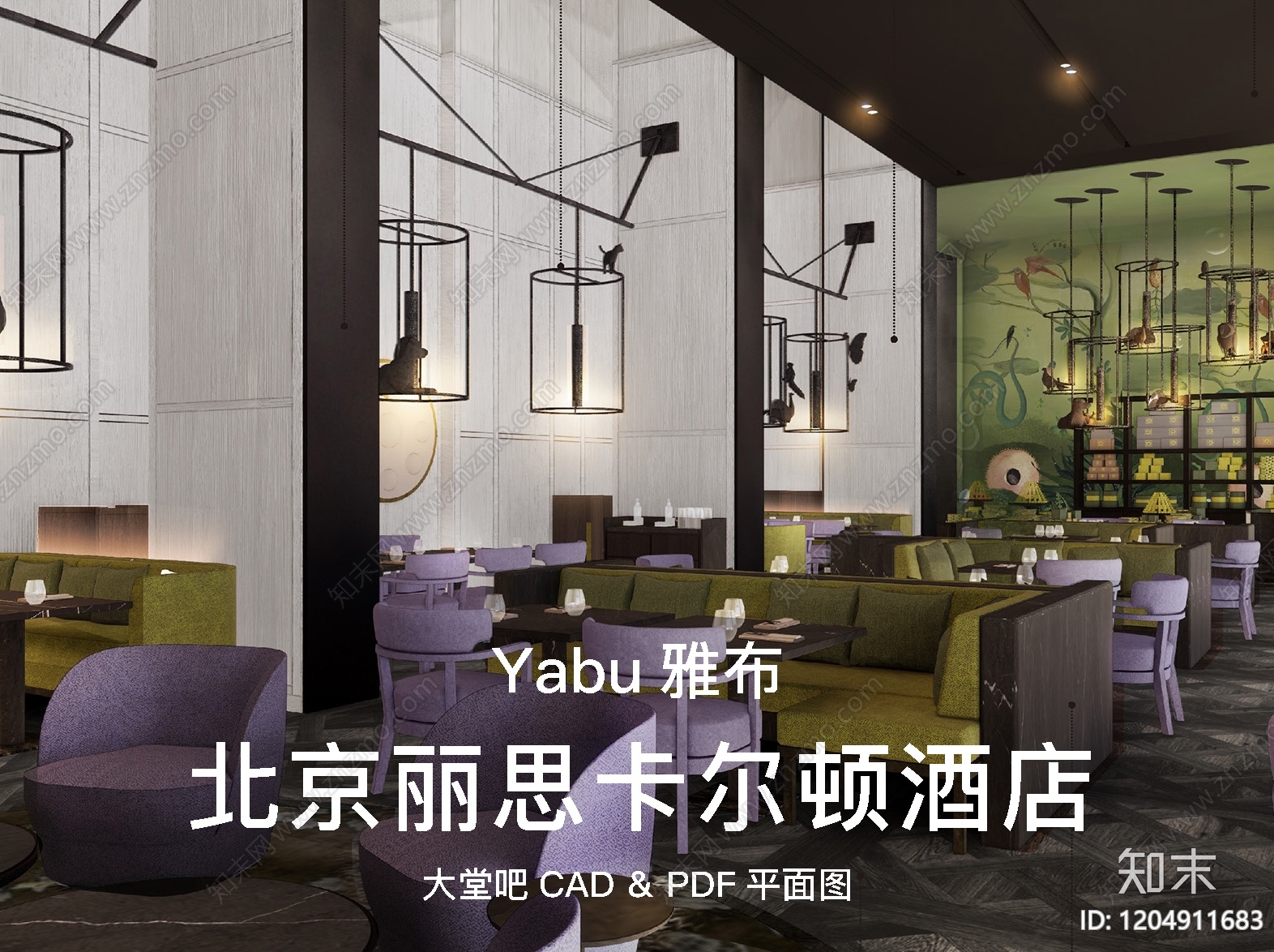 酒店餐厅CAD图纸