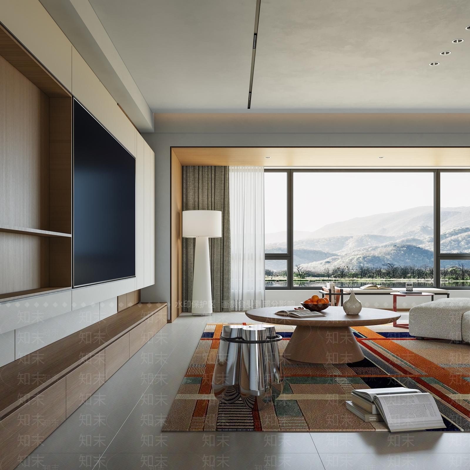 浅色布艺多人沙发模块沙发3D模型下载【ID:1227500335】